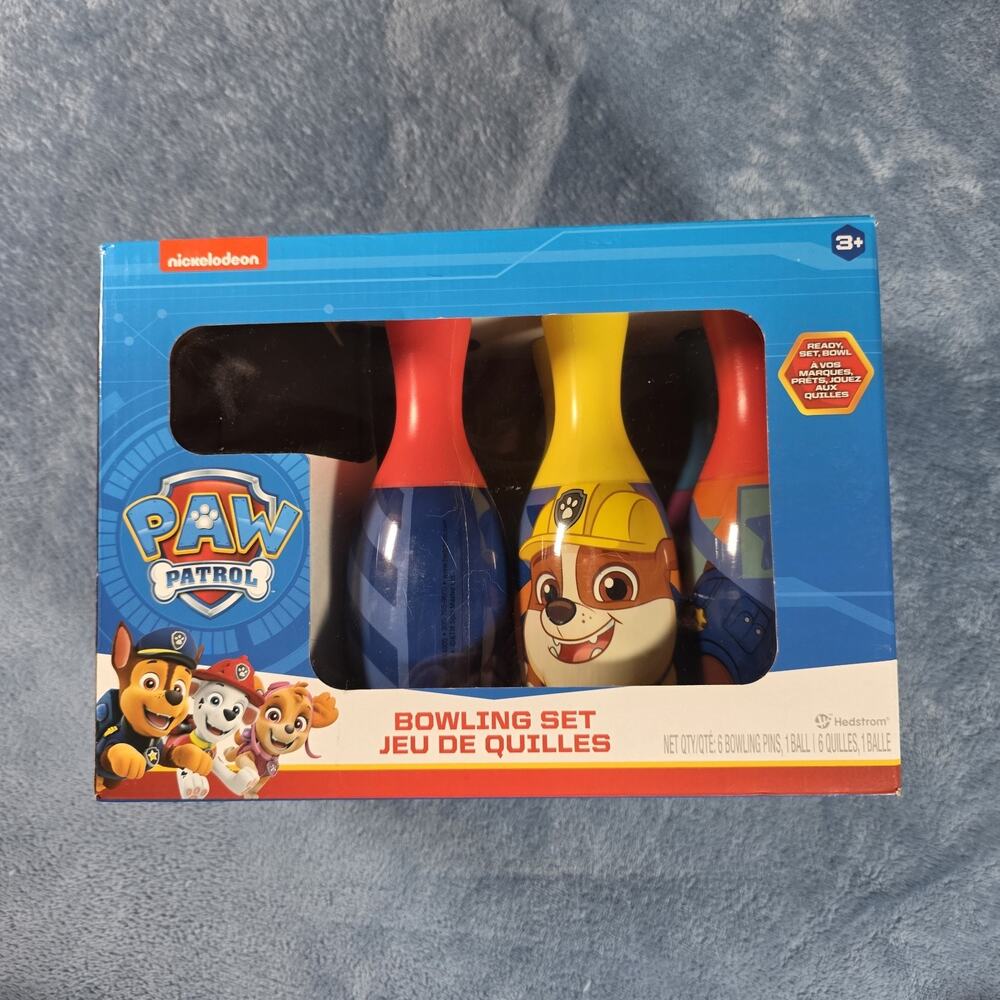 Paw Patrol Indoor Outdoor Kids FUN Bowling Set